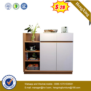 White Color Modern Mdf Wooden drawers Rack Storage cabinet
