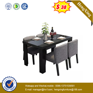 Chinese Furniture Wooden Top MDF Leg Dining Tables for Wedding event