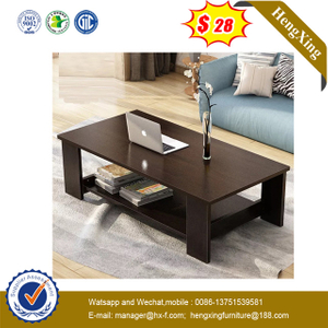 Dark Color Wooden Office Home Hotel Living Room Coffee Table