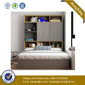 Simple Design 1.2m Size Custimized Kid Furniture Storage Wall Stbedroom Bed