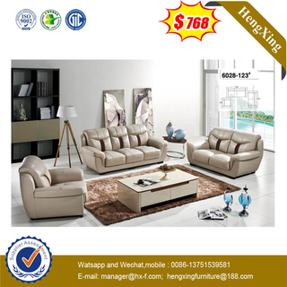 Wholesale Living Room Furniture Set 1+2+3 Coffee Table Luxury Recliner Leather PU Sofa
