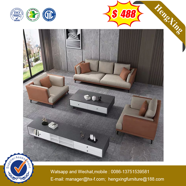 Modern Design Lounge Fabric Golden Home Furniture Couch Living Room Sofa