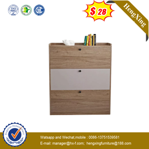 Wholesale Wood Home Furniture Shoes Storage Cabinet Customized 3 Layers Wooden Shoe Racks