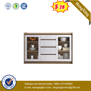 Chinese Living Room Furnitutre Simple Wooden Hall Show case drawer Cabinet Wine Cabinet