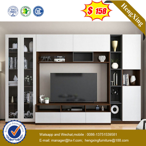 Modern Hotel Wooden TV Unit Living Room TV Cabinet Dining Furniture coffee table wall TV Stands