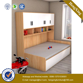 Modern Home School Children baby Furniture Bookcase Bunk Wooden Single Double Dormitory Kids Bed