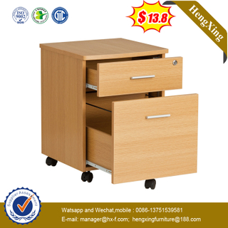 High Quality Office Storage Cabinet Movable 3 Drawer Pedestal with Wheels