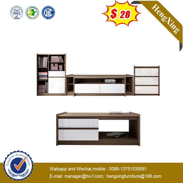 Drawer Storage cabinets Design Living Room Furniture Wooden TV Stand Coffee Table Set