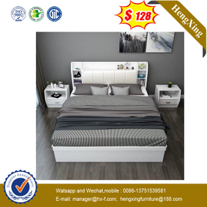 Chinese Modern Bedroom Set Furniture Sofa Bed Mattress night stand storage cabinets King Double Wall Beds