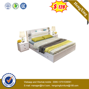 Modern Bedroom Baby Furniture King Wood Storage kitchen cabinets Home Double Wall single Bed