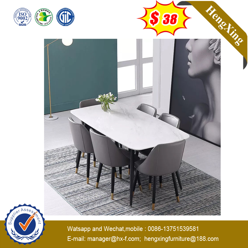 Custom New Design Modern Luxury Wood Melamine Furniture Dining Table Coffee Tables Set