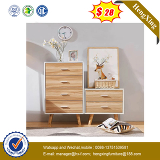 Wooden Home TV Furniture Double Cabinet Side Cabinet With Drawers