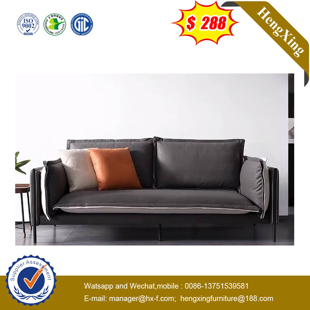 Chinese Modern Living Room Leather Recliner Office Furniture Leisure Sofa
