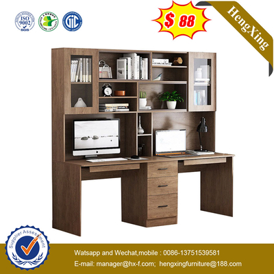 Factory Popular wood Home Furniture Laptop Stands Office Desk Study Table with book shelf