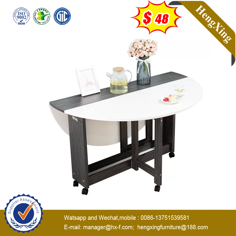 Modern Luxury Furniture Stainless Steel Wood Dining Table